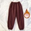 Women Casual Loose Korean Style Thick Sweatpants New Trousers 