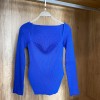 Square Collar Long Sleeve Woman Sweater Knitted Pullover Women Autumn Winter Tops
