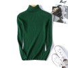 On Sale Spring Summer Pullover Women Knitted Foldover Turtleneck Sweater Coat