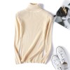 On Sale Spring Summer Pullover Women Knitted Foldover Turtleneck Sweater Coat