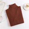 On Sale Spring Summer Pullover Women Knitted Foldover Turtleneck Sweater Coat