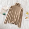 Women Turtleneck Soft Jumper Pull Autumn Winter Knitted Pullover Long Sleeve Sweaters Tops