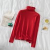 Women Turtleneck Soft Jumper Pull Autumn Winter Knitted Pullover Long Sleeve Sweaters Tops