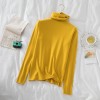 Women Turtleneck Soft Jumper Pull Autumn Winter Knitted Pullover Long Sleeve Sweaters Tops