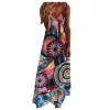 Summer New Women Elegant Vintage Sexy Backless Party Beach Dress