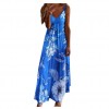 Summer New Women Elegant Vintage Sexy Backless Party Beach Dress