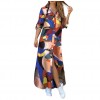 Women Casual Loose Long Sleeve Dress Casual Loose Dresses