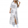 Women Casual Loose Long Sleeve Dress Casual Loose Dresses