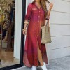 Women Casual Loose Long Sleeve Dress Casual Loose Dresses