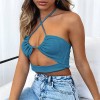 New Vest Feminine Strap Hollow Top Halter Top