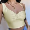 Slim Short One-shoulder Sling Strapless Vest  Women Tops