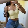 Slim Short One-shoulder Sling Strapless Vest  Women Tops