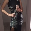 O Neck Knitted Bodycon Dress Women Split Backless Sleeveless Y2K Midi Dresses