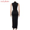 Elegant Sleeveless Bandage Sexy Dress Women Backless Tank Dresses