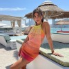 Summer Halter Sexy Backless Dresses Bodycon Sleeveless Knitting Dress Beachwear 