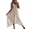 Loose Maxi Dress Summer Sexy Hollow Out Lace Women  Dress for Dating Party Dresses Vestidos 