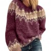 Loose Knitted Sweater Women Autumn Winter Long Sleeve O Neck Knitted Sweater