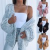 Women Casual Long Cardigan Warm Casual Knitting Sweater 