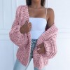 Women Casual Long Cardigan Warm Casual Knitting Sweater 