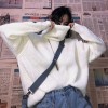 Turtleneck Sweater Women Winter Kintted Pullovers Solid Long Sleeve Tops Oversize Sweaters Ladies Loose Casual Sueter Mujer