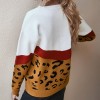 Winter Sweater Women Oversized Leopard Sweaters Long Sleeve Knitted Female Sweaters Wool Pullover Warm Caidigan Mujer 2021