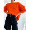 Women Casual Thick Knit Pullovers Female  Loose Sweaters Women  Winter Outerwear