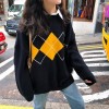 Winter Knitted Sweater Women Fashion Long Sleeve Korean Women Casual  Pullovers 