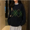 Women Loose Sweaters Winter  Knitted Long Sleeve Sweaters Oversized Pullovers FemaleTops