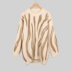 Women Striped Sweater Winter Pullovers Oversize Knitted Sweater