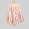 Women Striped Sweater Winter Pullovers Oversize Knitted Sweater