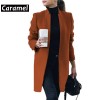 Women Jackets Coats Autumn Winter Fashion Long Sleeve Solid Vintage Jackets