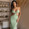 Backless Casual Evening Party Sexy Dress Women's Corset Maxi Dress