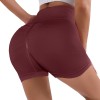 Women High Waist Breathable Fashion Sports Shorts Running Yoga Gym Shorts