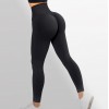 Women Knitted Fitness GYM Pants Women High Waist and Hips Tight Peach Buttocks Nude Yoga Pants