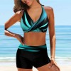 2022 Push Up Bikini Set Halter Swimsuit Women Summer High Waist Swimwear Female Bathing Suit Bathers Beachwear