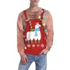 Unisex Christmas Sweater Men Women 3D Printing Santa Claus Elk Christmas Tree Jumpers Tops Party Sweatshirt