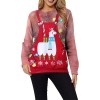 Unisex Christmas Sweater Men Women 3D Printing Santa Claus Elk Christmas Tree Jumpers Tops Party Sweatshirt