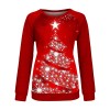 Christmas Sweater Women Winter Casual O-Neck Pullover Long Sleeve Loose Jumper Fashion Printed Party Tops Sweatshirt