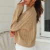 Winter Fashion Women Loose Knitted Sweater Elegant Long Sleeve Knitwear Ladies pullover Classic Streetwear