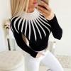 Fashion Women Winter Jumpers Pullover Knitwear Long Sleeve turtleneck Knitted Sweater Elegant Ladies Streetwear