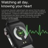 Sport Smart Watch For Women With Body Temperature Heart Rate Blood Pressure Monitor 1.7inch Man Smartwatch