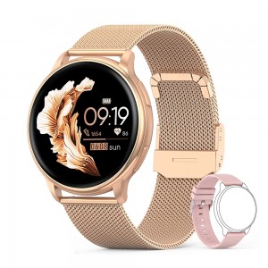 2022 Bluetooth Call Smart Watch Women Custom Dial Watches Men Sport Fitness Tracker Heart Rate Smartwatch For Android IOS