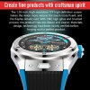 Men MV58 Smart Watch Bluetooth Call Heart Rate Blood Pressure Body Temperature Sports SmartWatch