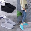 Women Vulcanized Shoes Flat Slip on Shoes Lightweight White Sneakers 2022 Summer Autumn Casual Chaussures