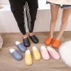 Women Waterproof Non-Slip Home Winter Warm Slippers Home Indoor Cotton Non-Slips Ladies Soft Slippers Memory Foam Couples Shoes