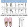 Women Waterproof Non-Slip Home Winter Warm Slippers Home Indoor Cotton Non-Slips Ladies Soft Slippers Memory Foam Couples Shoes