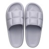 Summer Men Women Thick-Soled Slippers Indoor Household Couple Slides Bathroom Bath Non-Slip Comfortable Slippers