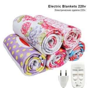 Electric Blanket 220V Automatic Electric Heating Blanket Double Body Warmer Bed Mattress Electric Heated Carpet