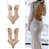 Women Sexy Shaper Body Deep V-Neck BackLess Body Corset Bodysuit Shaperwear