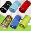 7 Colors Funny Pet Cat Cave Tunnel Cat Play Rainbown Tunnel Brown Foldable 2 Holes Cat Tunnel Kitten Toy Bulk Toys Rabbit Tunnel